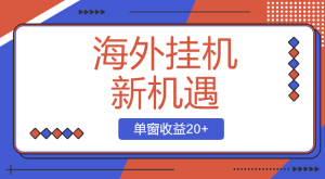 最新海外电脑挂机项目 脚本自动浏览视频 单窗口20+ 可无限开-虎哥说创业